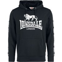 Lonsdale London Kapuzenpullover - SCOUSBURGH - S bis XXL - für Männer - Größe L - schwarz von Lonsdale London