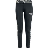 Lonsdale London Leggings - DORRERY - XS bis XXL - für Damen - Größe L - schwarz von Lonsdale London