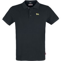 Lonsdale London Poloshirt - Whalton - S bis XXL - für Männer - Größe L - schwarz von Lonsdale London