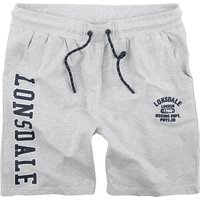 Lonsdale London Short - Knutton - S bis XXL - für Männer - Größe M - grau von Lonsdale London