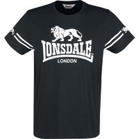 Lonsdale London T-Shirt - Aldeburgh - S bis XXL - für Männer - Größe XXL - schwarz von Lonsdale London