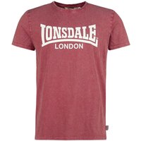 Lonsdale London T-Shirt - STOFA - S bis XXL - für Männer - Größe L - rot von Lonsdale London