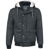 Lonsdale London Winterjacke - Fox Hill - S bis 3XL - für Männer - Größe XXL - anthrazit von Lonsdale London