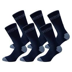 Lonsdale 6 Paar Tennis Socken, ausgezeichnete Baumwollqualität (Blau, 39-42) von Lonsdale