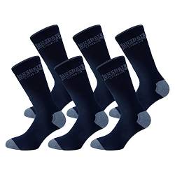 Lonsdale 6 Paar Tennis Socken, ausgezeichnete Baumwollqualität (Blau, 43-46) von Lonsdale