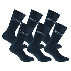 Lonsdale 6 Paar kurze Socken, mittlere Wadenhöhe, ausgezeichnete Baumwollqualität (Blau, 39-42) von Lonsdale