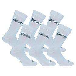 Lonsdale 6 Paar kurze Socken, mittlere Wadenhöhe, ausgezeichnete Baumwollqualität (Weiß, 35-38) von Lonsdale