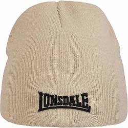 Lonsdale Basic Beanie Wintermütze (Stone, one Size) von Lonsdale