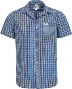 Lonsdale Brixworth Kurzarmhemd Hemd (M, Blue/White/Black) von Lonsdale