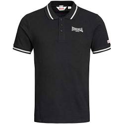 Lonsdale Causton Polo Shirt (L, Black) von Lonsdale