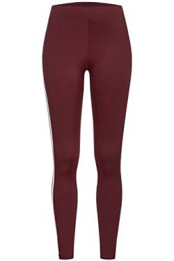 Lonsdale Damen GARRABOST Leggings, Oxblood/White, XXL von Lonsdale