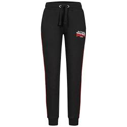 Lonsdale Damen Keereen Jogginghose, Black/Red/White, M EU von Lonsdale