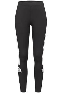 Lonsdale Damen mallowhayes Leggings, Black/White, S EU von Lonsdale