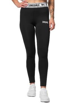 Lonsdale Frauen Leggings BALLINGUILE Black/White M, 117507 von Lonsdale