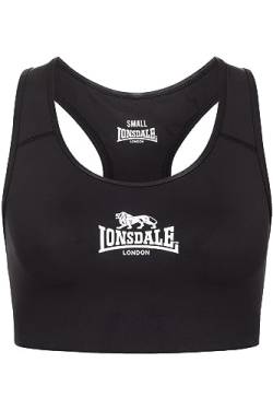 Lonsdale Frauen Sport-BH WARDOUR Black/White M von Lonsdale