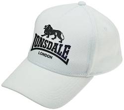 Lonsdale Herren BECKBURY Kappe, White/Black, Einheitsgröße von Lonsdale