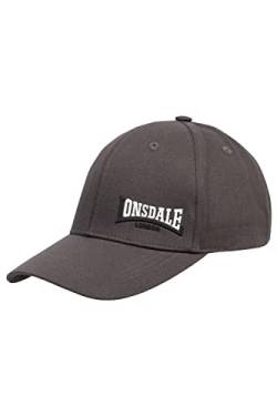 Lonsdale Herren ENVILLE Kappe, Ash/Black/White, von Lonsdale