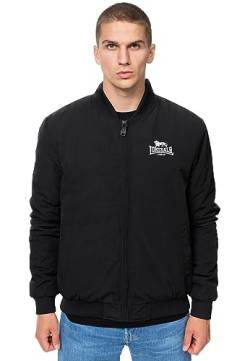 Lonsdale Herren Jacke normale Passform MEADOW Black/White 3XL, 117515 von Lonsdale