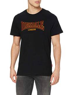 Lonsdale Herren Langarmshirt T-Shirt Classic Slimfit schwarz (schwarz) XX-Large von Lonsdale