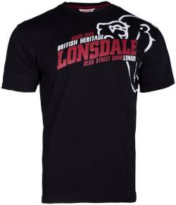 Lonsdale Herren Langarmshirt T-Shirt Trägerhemd Walkey schwarz (Schwarz) Large von Lonsdale