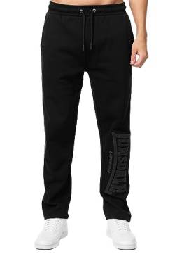 Lonsdale Herren Manish Jogginghose, Black/Grey, 36-41 von Lonsdale