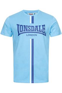 Lonsdale Herren T-Shirt Normale Passform ALTANDHU Blue/Navy/White S 117350 von Lonsdale