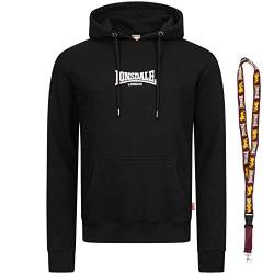 Lonsdale Hoodie - Sweatshirt - Pullover - Limited Schluesselband (Beetham Black, L) von Lonsdale