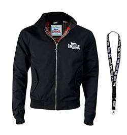 Lonsdale Jacken - Bomberjacke - College Jacke - Winterjacke - Trainingsjacke - Limited Schluesselband (Classic black, XXL) von Lonsdale