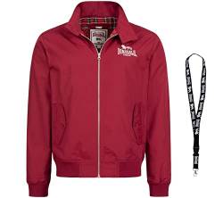 Lonsdale Jacken - Bomberjacke - College Jacke - Winterjacke - Trainingsjacke - Limited Schluesselband (Classic red, S) von Lonsdale