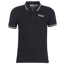 Lonsdale London Causton Männer Poloshirt schwarz 3XL 100% Baumwolle Basics, Casual Wear, Streetwear von Lonsdale