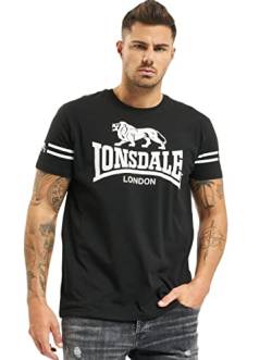 Lonsdale London Herren T-Shirts Aldeburgh schwarz 2XL von Lonsdale