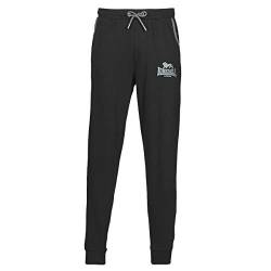 Lonsdale London Mens WANSFORD Casual Pants, Black/Marl Ash, Extra Large von Lonsdale