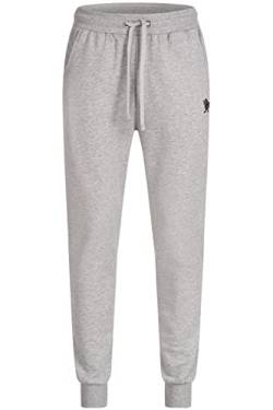 Lonsdale Men's BULNO Sweatpants, Marl Grey/Black, S von Lonsdale