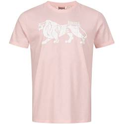 Lonsdale Men's ENDMOOR T-Shirt, Pastel Rose/White, L von Lonsdale