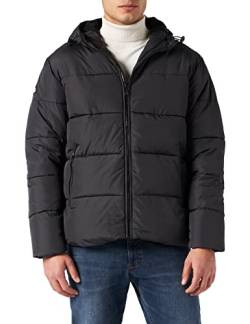 Lonsdale Men's GARKER Winterjacke mit Kapuze, Black, M von Lonsdale