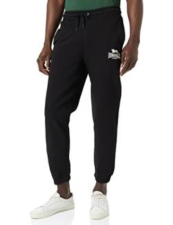 Lonsdale Men's SAINTFIELD Jogginghose, Black/White, XXL von Lonsdale