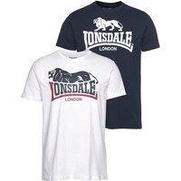 Lonsdale T-Shirt LOSCOE (Packung, 2-tlg., 2er-Pack) von Lonsdale