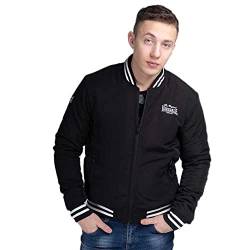 Lonsdale Trusthorpe Jacke Herren Jacket (L, Black/Wht) von Lonsdale