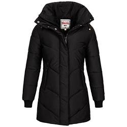 Lonsdale Women's BEELEY Winterjacke, Schwarz, L von Lonsdale