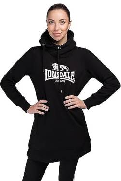 Lonsdale Women's PITLESSIE Sweatkleid, Black/White, XX-Large von Lonsdale