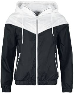 Lonsdale Women's SKERRAY Windjacke, Black/White, XL von Lonsdale