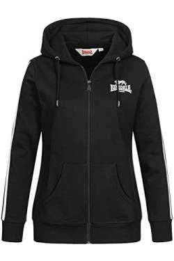 Lonsdale Women's WINDYGATES Sweatjacke, Black/White, 42 von Lonsdale