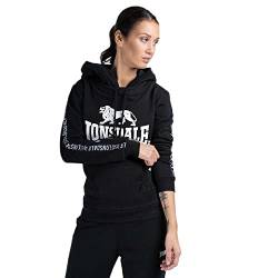 Lonsdale Womens Sleeve Hooded Sweatshirt, Black, XXL von Lonsdale