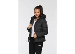 Steppjacke LONSDALE "GRAMPOUND" Gr. L (40), schwarz (black) Damen Jacken Steppjacken von Lonsdale