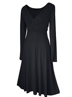 Look for the Stars Damen Kleid, Schwarz, 54 (Herstellergröße: 26) von Look for the Stars