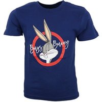 LOONEY TUNES Print-Shirt Bugs Bunny Jungen Kinder T-Shirt Gr. 98 bis 128, Grau oder Blau von Looney Tunes