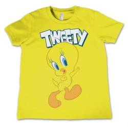 Looney Tunes Offizielles Lizenzprodukt Tweety Kinder T-Shirt - Gelb 5/6 Jahre von Looney Tunes