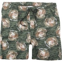 Looney Tunes Short - Tasmanischer Teufel - Taz - S bis XXL - für Männer - Größe M - multicolor  - EMP exklusives Merchandise! von Looney Tunes