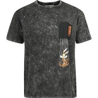 Looney Tunes T-Shirt - Coyote - S bis XXL - für Männer - Größe S - dunkelgrau  - EMP exklusives Merchandise! von Looney Tunes