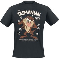 Looney Tunes T-Shirt - Tasmanian Devil - M bis 4XL - für Männer - Größe XXL - schwarz  - Lizenzierter Fanartikel von Looney Tunes